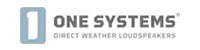 One Systems 212.HC Platinum Hybrid Series Direct Weather Loudspeaker System - Black